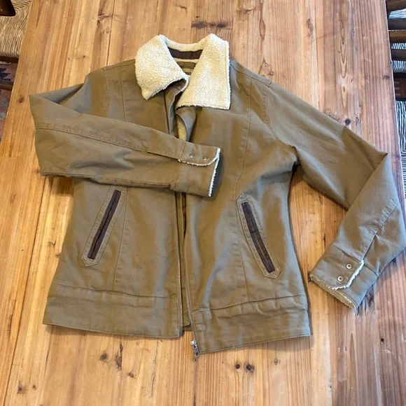 Mountain khakis ranch shearling jacket women's best sale